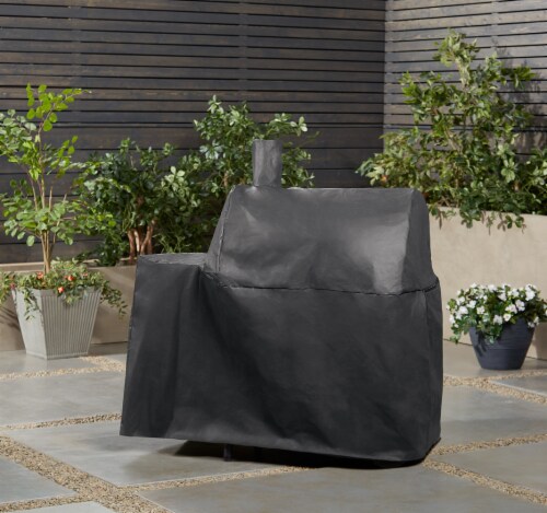 HD Designs Grill Charcoal Grill Cover Perspective: left