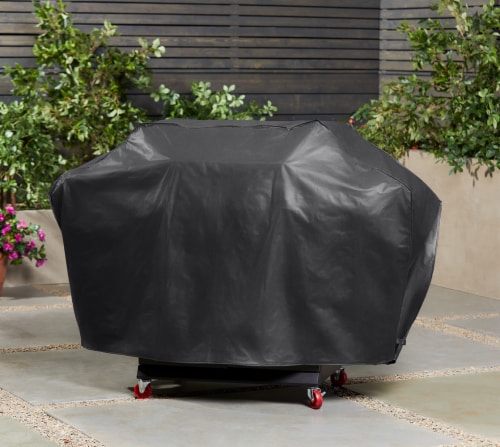 HD Designs Grill Large Grill Cover - Black Perspective: left