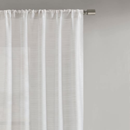 HD Designs Shanti Window Panel - White Perspective: left