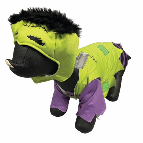 Holiday Home Large Frankenstein Pet Costume Perspective: left