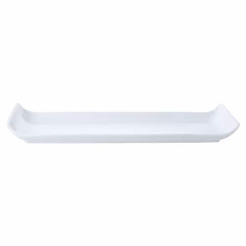 Dash of That® Rectangluar Curved Edge Plate Perspective: left