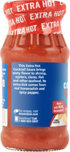 McCormick® Extra Hot Seafood Cocktail Sauce Perspective: left
