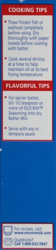 McCormick® Golden Dipt Tempura Seafood Batter Mix Perspective: left