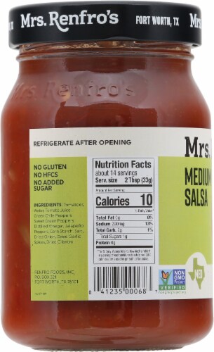 Mrs. Renfro's Medium Salsa Perspective: left