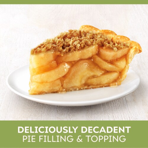 Duncan Hines Comstock More Fruit Apple Pie Filling And Topping Perspective: left