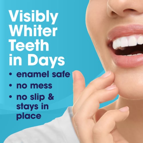Kroger® Wonderfully White Whitening Strips Perspective: left