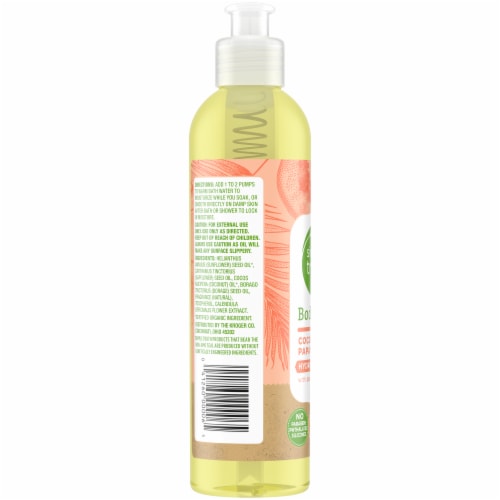 Simple Truth™ Coconut Papaya Body Oil Perspective: left