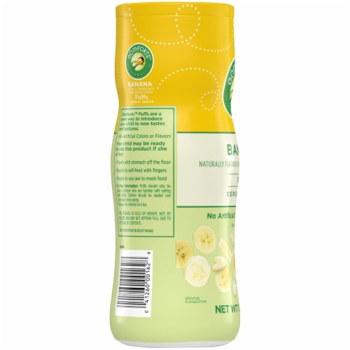 Comforts™ Banana Puffs Cereal Snack Perspective: left