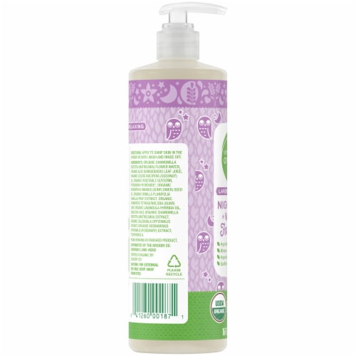 Simple Truth Organic™ Lavender Vanilla Night Time Baby Wash Perspective: left