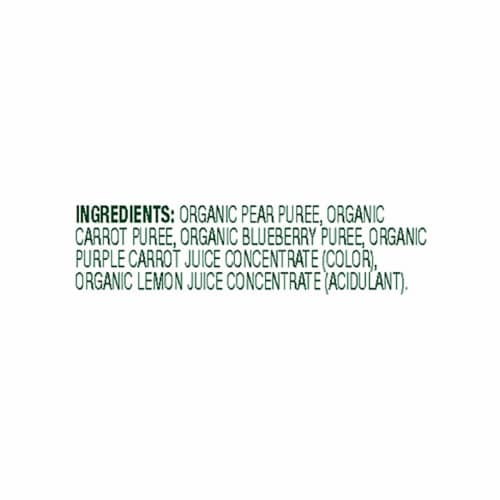 Simple Truth Organic® Pear Carrot Blueberry Stage 2 Baby Food Puree Perspective: left