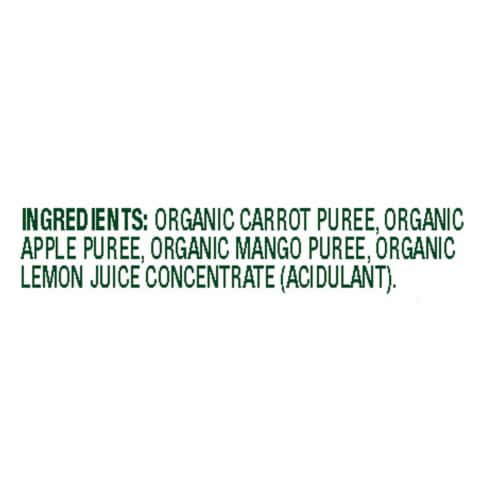 Simple Truth Organic® Carrot Apple Mango Stage 2 Baby Food Puree Perspective: left