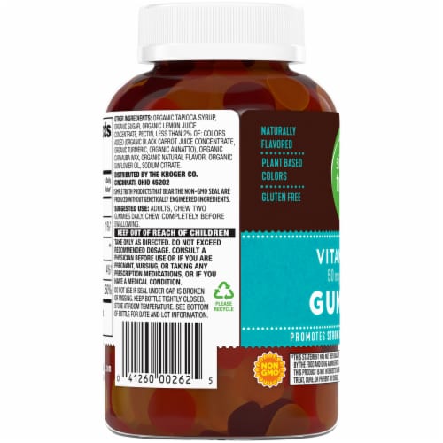Simple Truth™ Vitamin D3 Gummies 50mcg Perspective: left