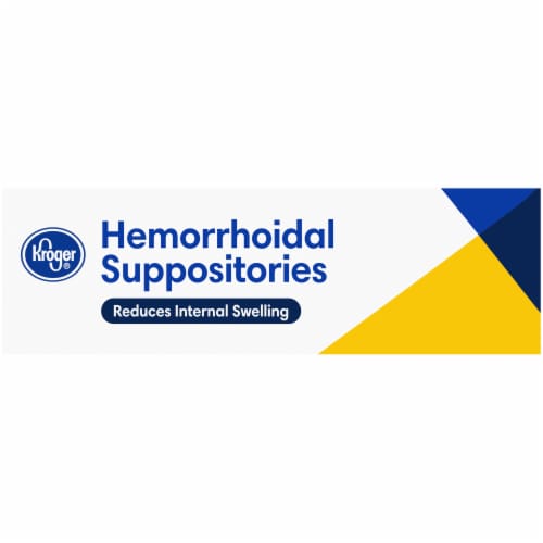Kroger® Hemorrhoidal Suppositories Perspective: left