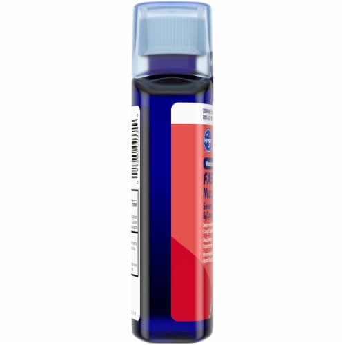 Kroger® Fast Mucus Relief Maximum Strength Severe Congestion & Cough Liquid Perspective: left