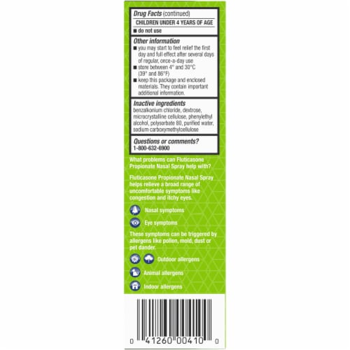 Kroger® 24 Hour Allergy Relief Nasal Spray 2 Count Perspective: left