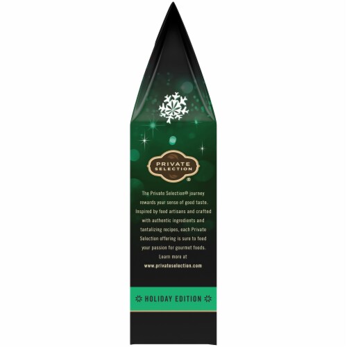 Private Selection® Milk Chocolate Coated Pecan Toffee Bark Holiday Candy Bar Perspective: left