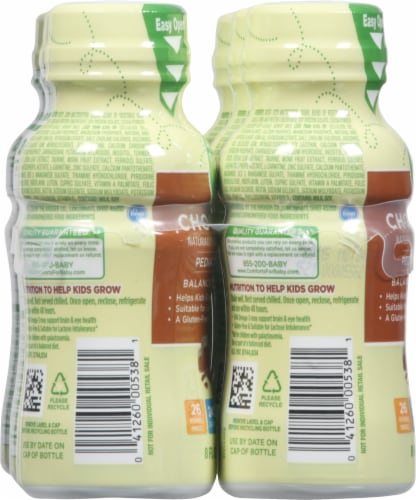Comforts™ Chocolate Pediatric Nutritional Shake Drink Perspective: left