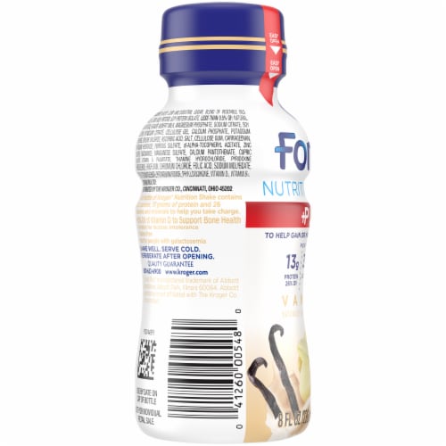 Kroger® Fortify Plus Vanilla Nutrition Shake Perspective: left