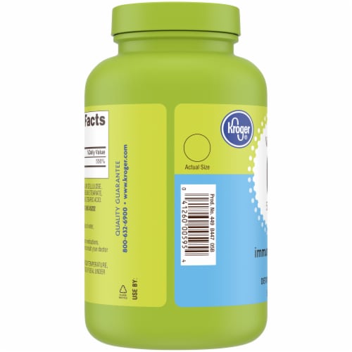 Kroger® Vitamin C Dietary Supplement Tablets 500mg Perspective: left