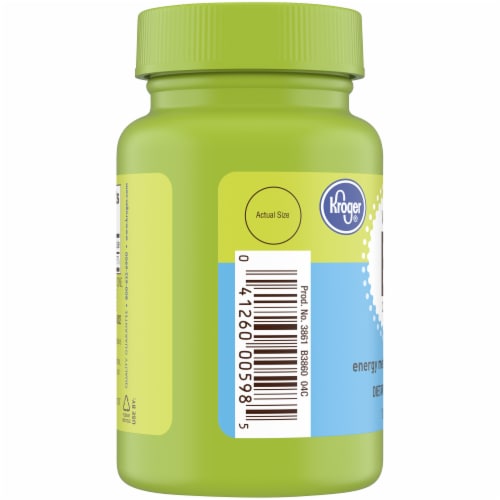 Kroger® Vitamin B12 Tablets 2500mcg Perspective: left