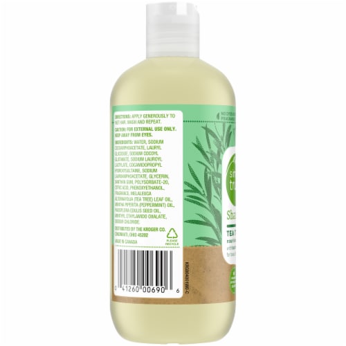 Simple Truth™ Tea Tree Mint Shampoo Perspective: left