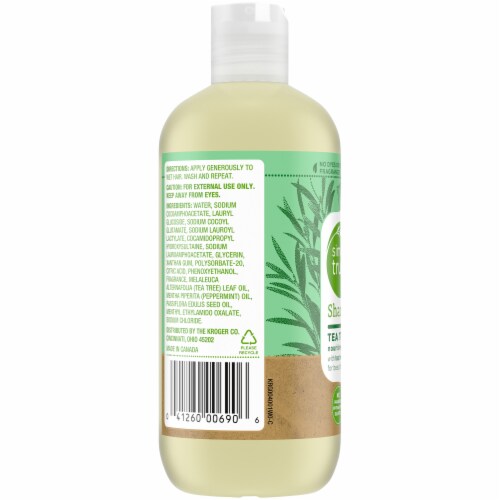 Simple Truth™ Tea Tree Mint Shampoo Perspective: left