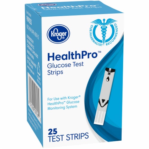Kroger® HealthPro Glucose Test Strips Perspective: left