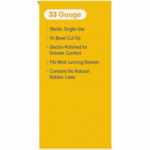 Kroger® HealthPro 33 Gauge Twist Lancets Perspective: left