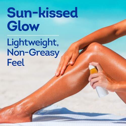 Kroger® Tanning Oil Dry Sunscreen Spray SPF 15 Perspective: left