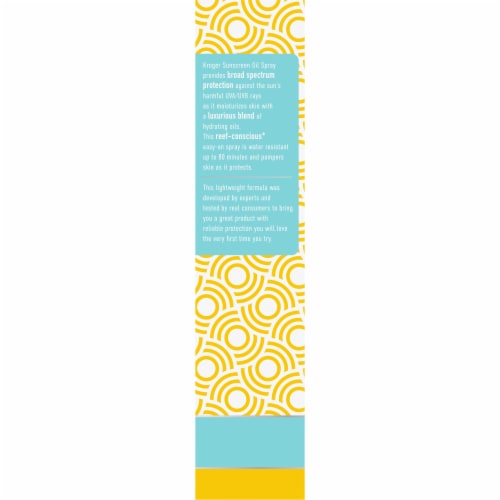 Kroger® Sunscreen Oil Spray SPF 50 Perspective: left