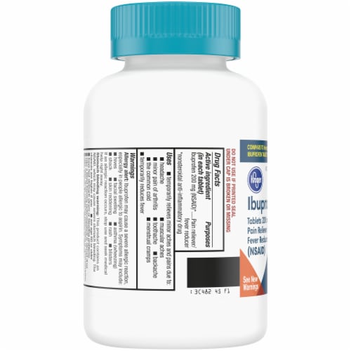 Kroger® Ibuprofen Coated Tablets 200mg Perspective: left