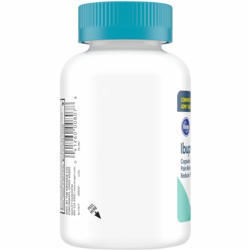 Kroger® Ibuprofen Softgels 200mg Perspective: left