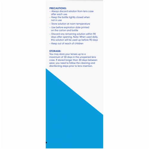 Kroger® Advanced Multi-Purpose Contact Solution Perspective: left