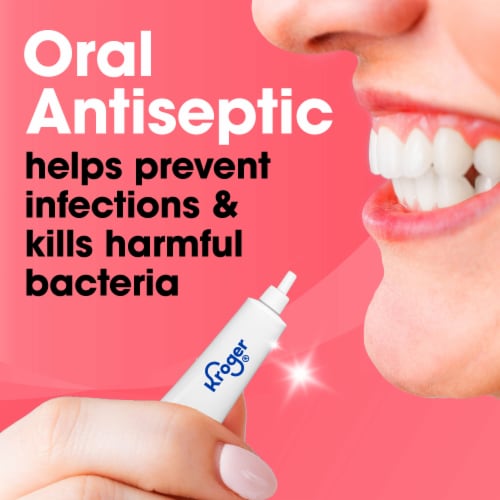 Kroger® Toothache & Gum Relief 4x Medicated Cream Perspective: left
