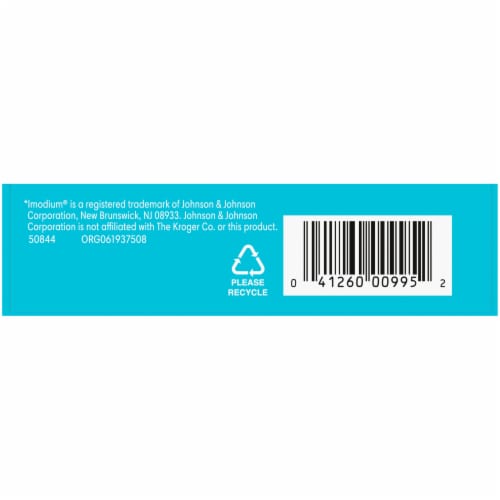 Kroger® Anti-Diarrheal Caplets 2mg Perspective: left