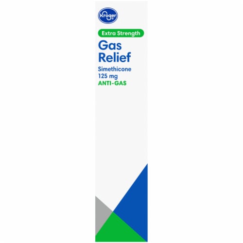Kroger® Extra Strength Gas Relief Anti-Gas Softgels Perspective: left