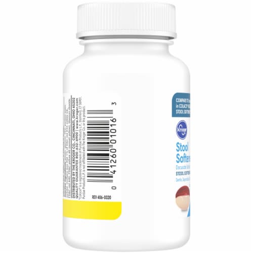 Kroger® Stool Softener Softgels 100mg Perspective: left