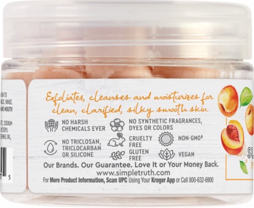 Simple Truth® Beauty Crate Peach & Apricot Exfoliating Sugar Cubes Perspective: left