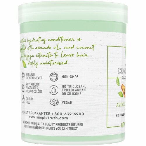 Simple Truth® Beauty Crate Avocado Coconut & Papaya Hydrating Conditioner Perspective: left