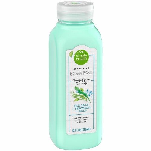 Simple Truth® Beauty Crate Sea Salt Seaweed & Kelp Clarifying Shampoo Perspective: left