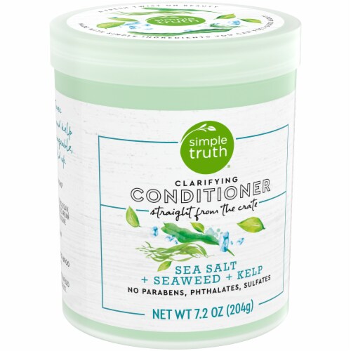 Simple Truth® Beauty Crate Sea Salt Seaweed & Kelp Clarifying Conditioner Perspective: left