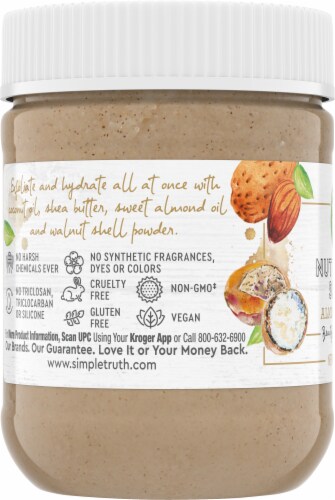 Simple Truth® Beauty Crate Almond Shea Nut Butter Scrub Perspective: left