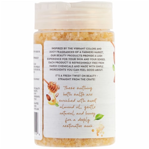 Simple Truth® Beauty Crate Almond Oatmeal & Honey Restorative Bath Salts Perspective: left