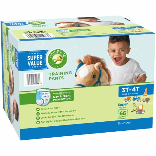 Comforts™ Day or Night Training Pants Boys 3T-4T (32-40 lbs) Perspective: left