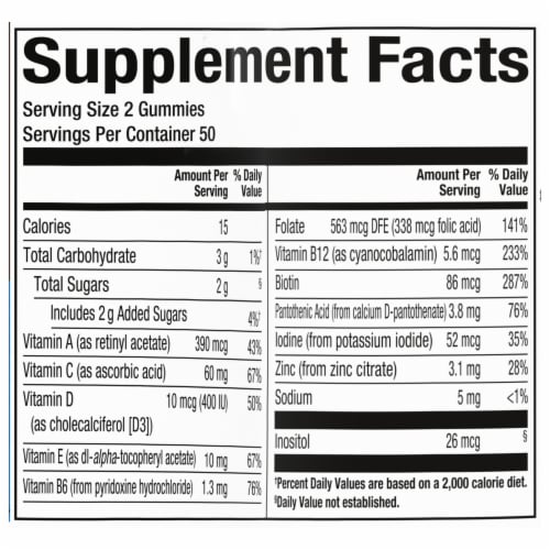 Simple Truth® Men's Multi-Vitamin Gummy Perspective: left