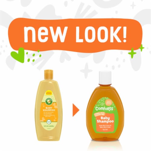 Comforts™ Baby Shampoo Perspective: left