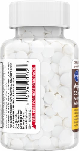 Kroger® Aspirin Tablets Perspective: left