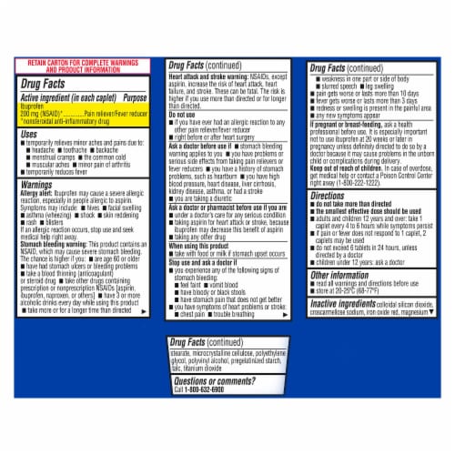 Kroger® Ibuprofen Coated Caplets 200mg Perspective: left