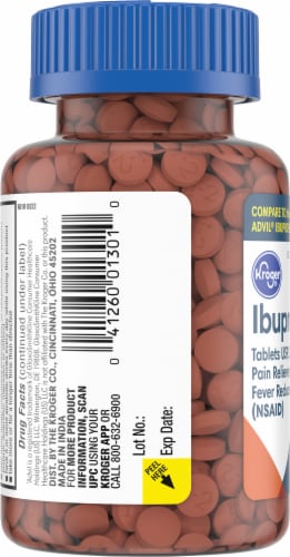 Kroger® Ibuprofen Tablets Perspective: left