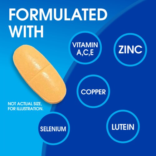 Kroger® Eye Health & Lutein Tablets Perspective: left